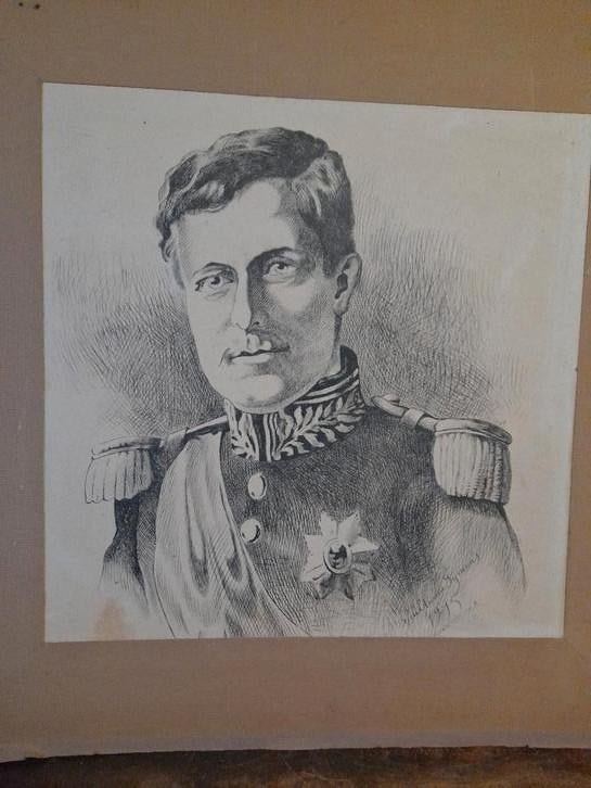 Pentekening, Antiek en Kunst, Ophalen