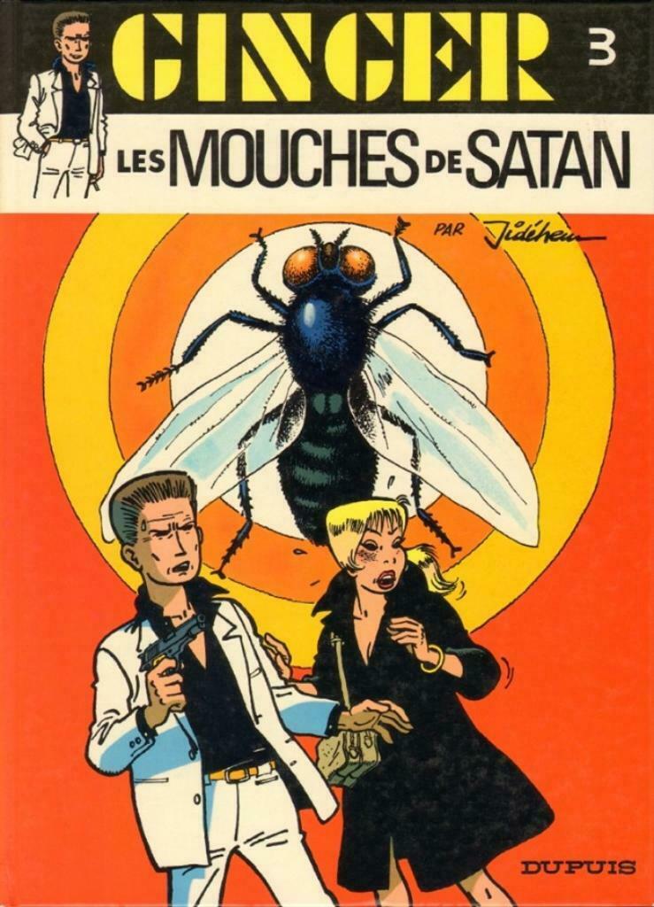 Ginger (Jidéhem),Les mouches de Satan,Première édition, Livres, BD, Une BD, Enlèvement ou Envoi, Utilisé