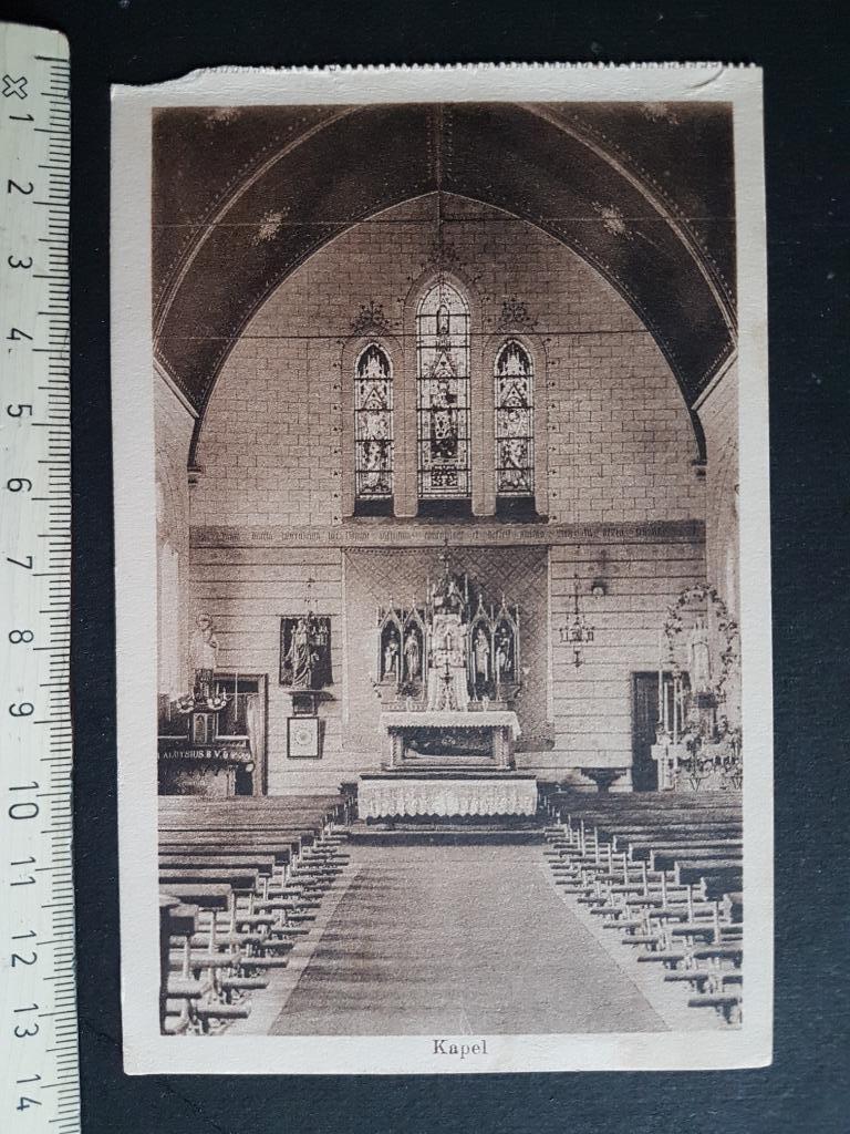 Postkaart Aarschot St. Jozefscollege Aerschot Kapel, Ophalen of Verzenden, 1920 tot 1940, Ongelopen, Vlaams-Brabant