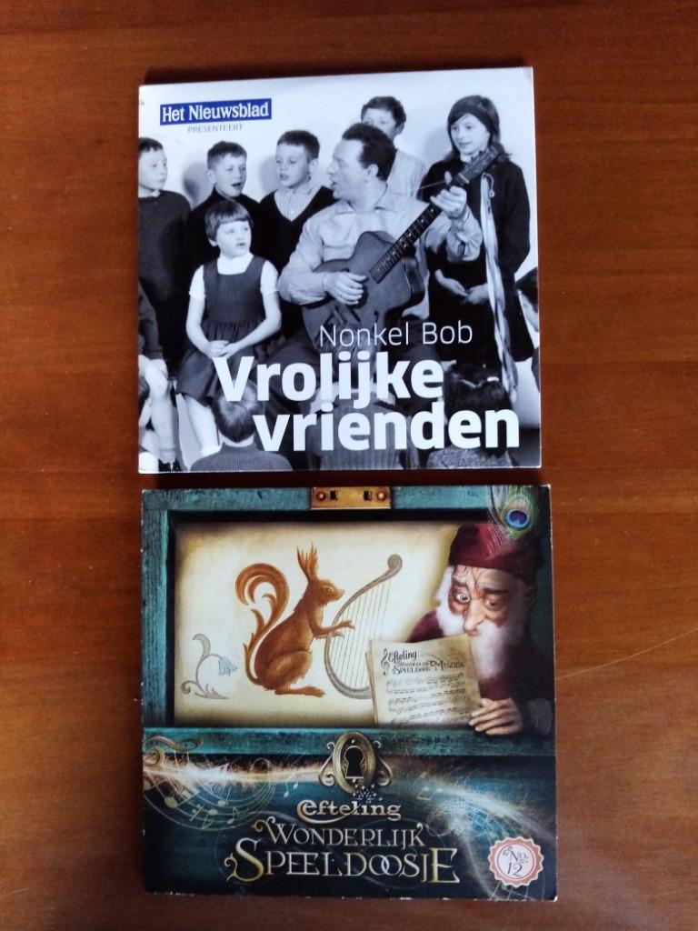 KINDER CD's (Vrolijke vrienden en Efteling) & CD-HANDTASJE, Enlèvement
