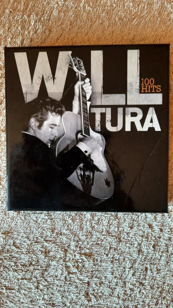 5CD box WILL TURA  100 Hits, Enlèvement ou Envoi, Comme neuf, Pop, Coffret
