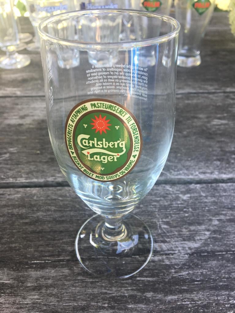 Bierglazen, Ophalen of Verzenden, Zo goed als nieuw, Bierglas