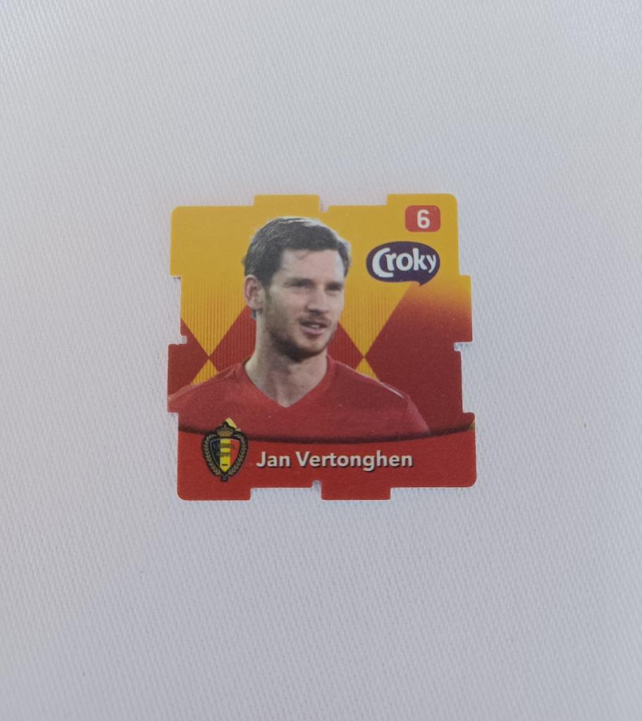 Kaartje Jan Vertonghen - Croky, Ophalen of Verzenden, Zo goed als nieuw, Plaatje
