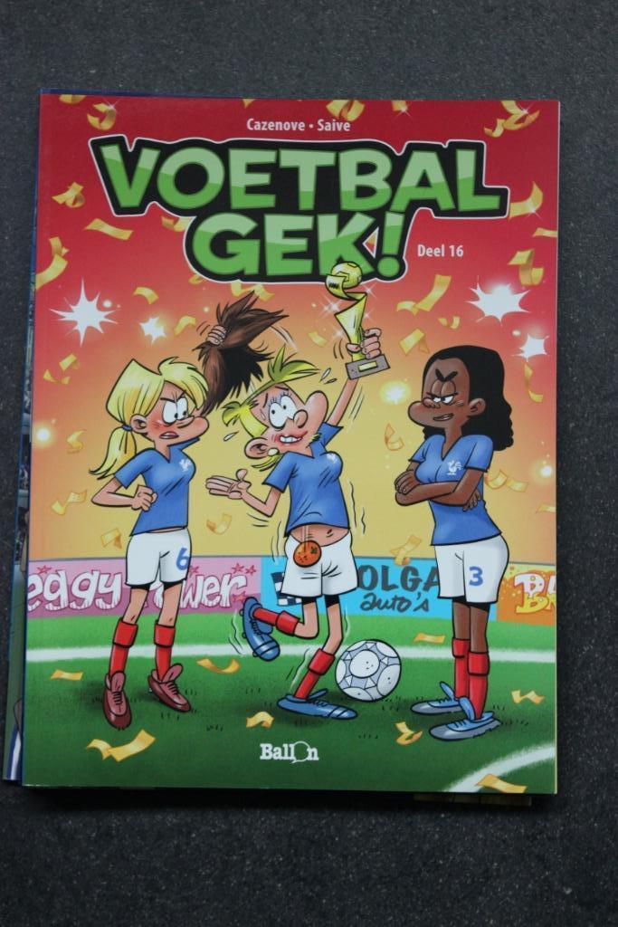 STRIP SC - VOETBALGEK 16 - EERSTE DRUK, Boeken, Ophalen of Verzenden, Zo goed als nieuw