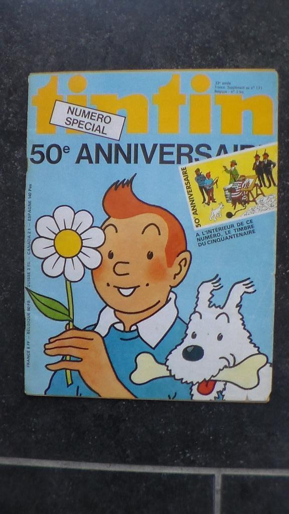 Journal Tintin " spécial '', Collections, Personnages de BD, Enlèvement, Tintin, Utilisé, Autres types