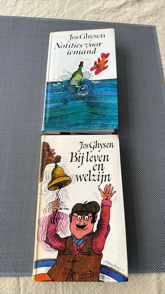 Jos Ghysen 2 boeken, Boeken, Ophalen of Verzenden, Zo goed als nieuw