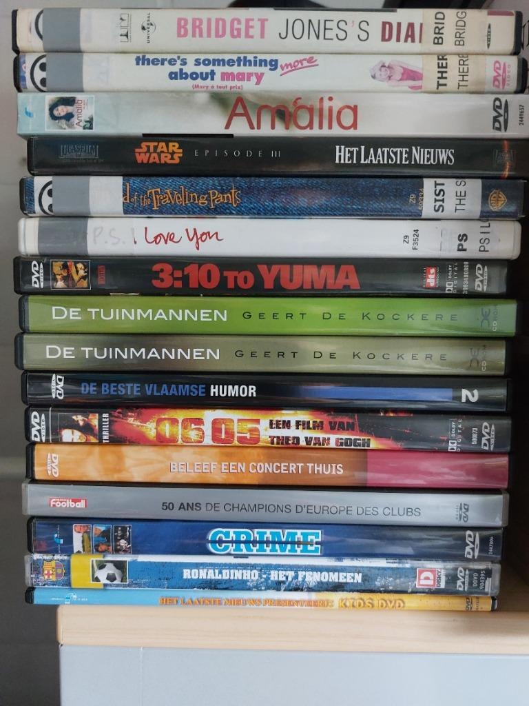 set 16 diverse DVD's, Cd's en Dvd's, Ophalen, Gebruikt