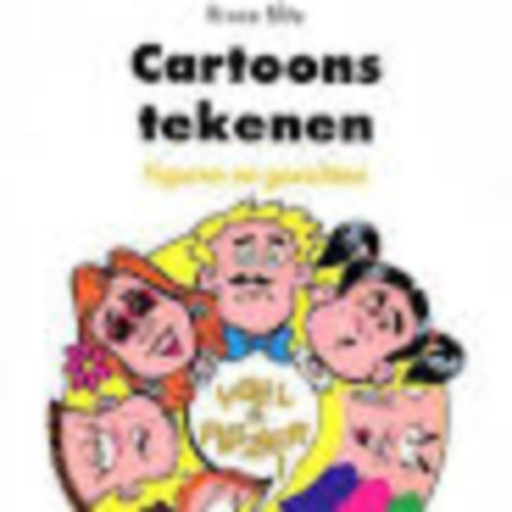 Cartoons tekenen figuren en gezichten Bruce Blitz, Ophalen of Verzenden, Zo goed als nieuw