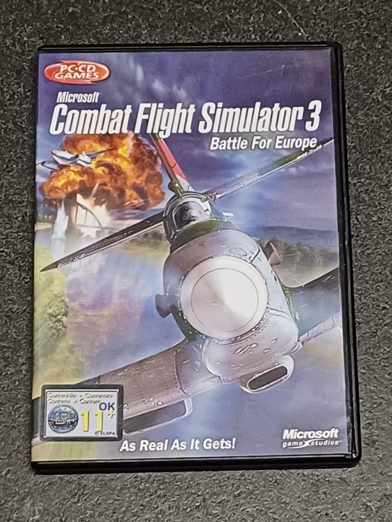 Combat flight simulator 3 battle for europe, Games en Spelcomputers, Games | Pc, Ophalen, Zo goed als nieuw