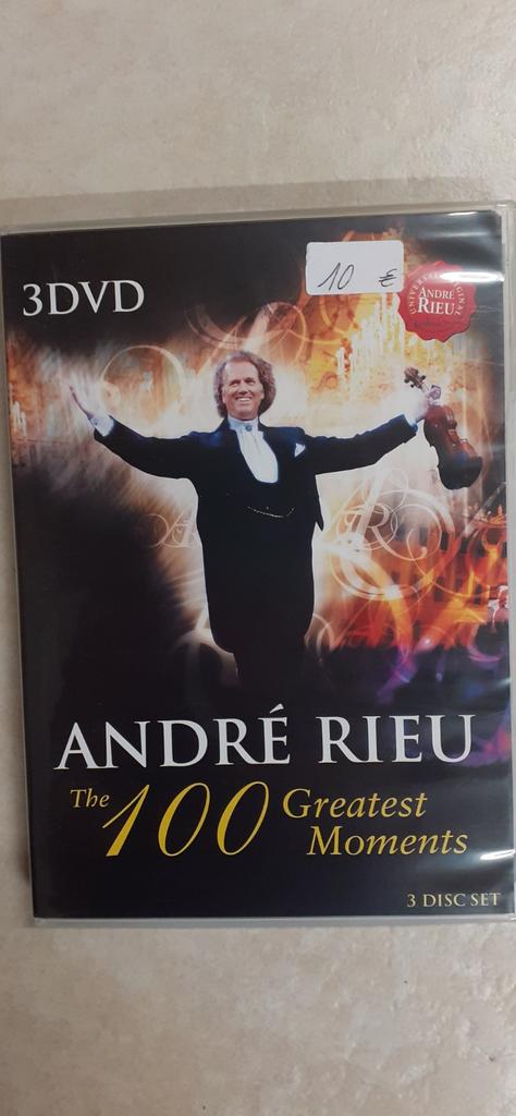 Muziek,  André Rieu,  the 100 greatest moments,  3 discs, Ophalen of Verzenden