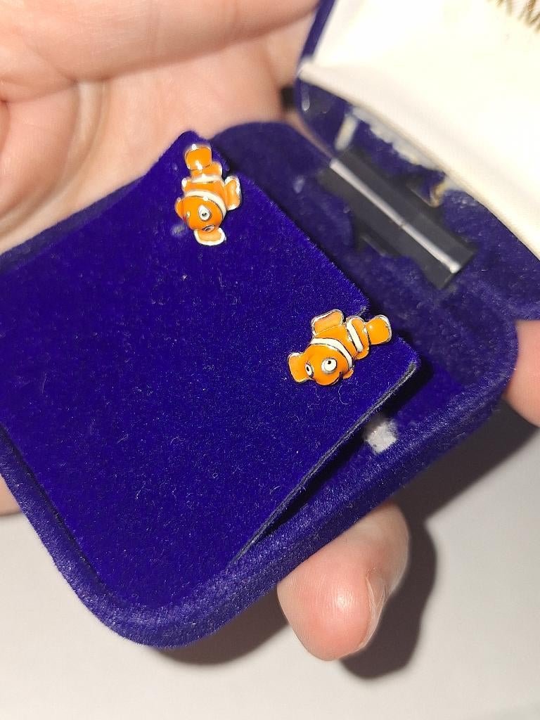 Oorbellen finding nemo, Ophalen of Verzenden, Zo goed als nieuw, Oorbellen