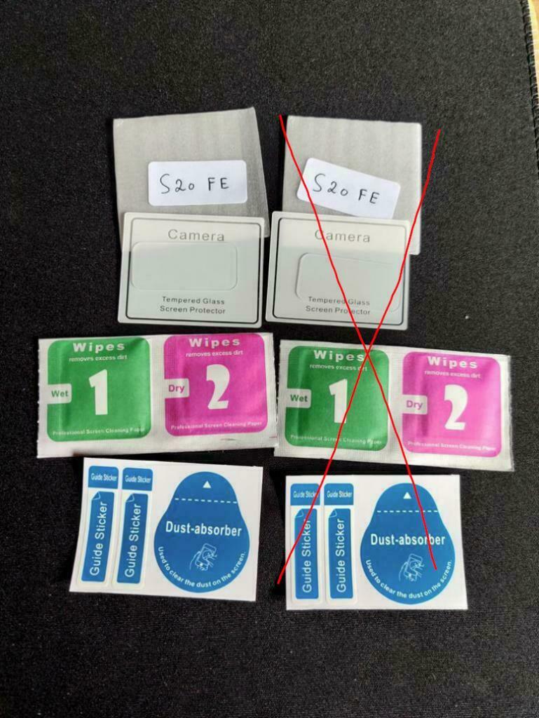 Samsung S20 FE camera gehard glas, Ophalen of Verzenden, Nieuw, Overige modellen, Frontje of Cover