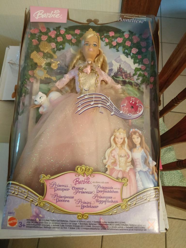Barbie Annelies prinses vintage, Ophalen of Verzenden, Nieuw