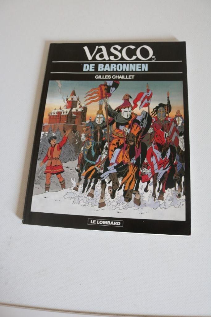 Vasco Nr 5 : De Baronnen -sc - herdruk 2001, Boeken, Stripverhalen, Eén stripboek, Ophalen of Verzenden, Zo goed als nieuw