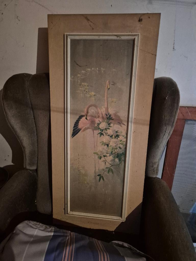 Vintage ingelijste print Vernon Ward, Ophalen