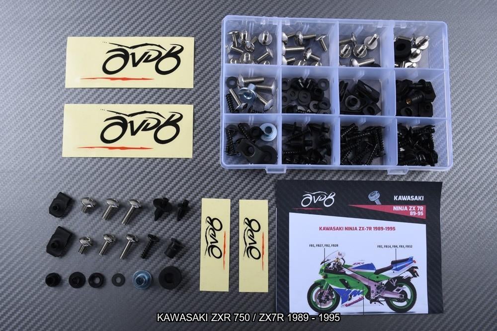 Kit visserie spécifique pour KAWASAKI ZXR 750 ZX7R 1989 1995, Enlèvement ou Envoi, Neuf