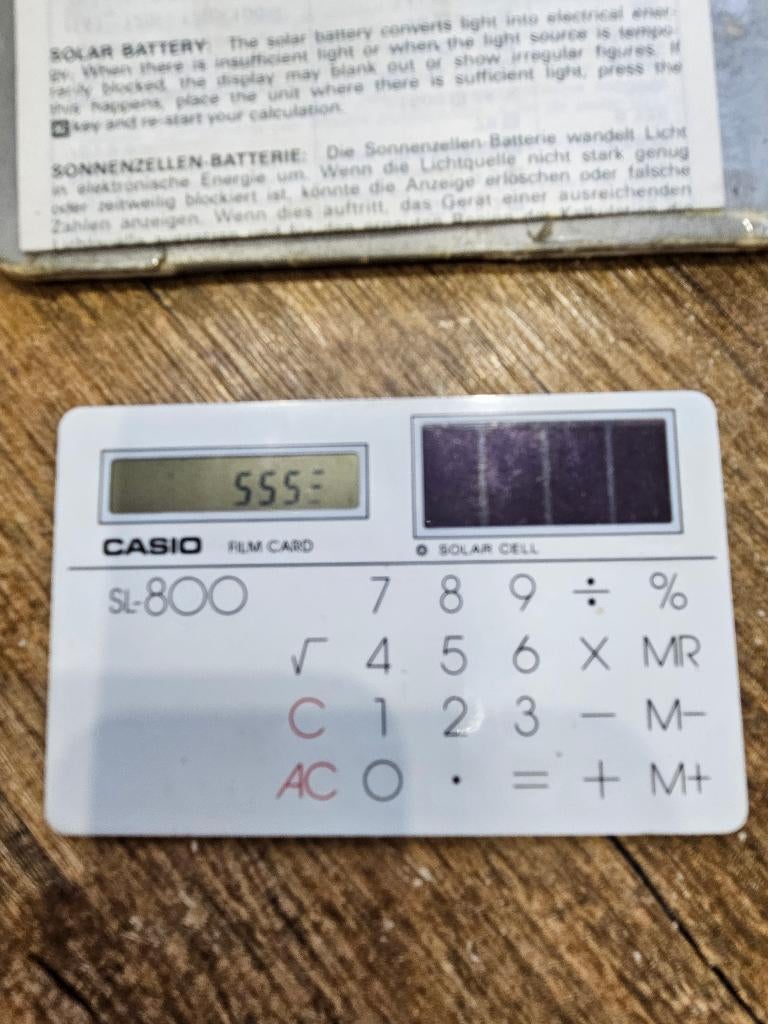 Calculatrice vintage, Ophalen, Overige typen