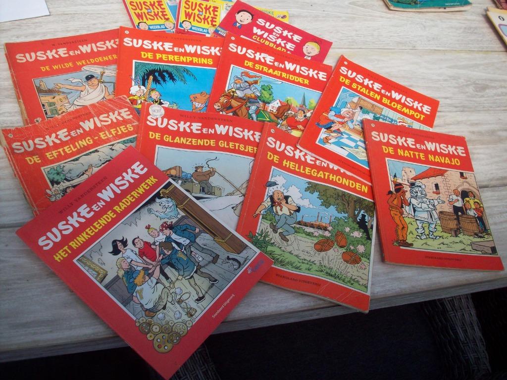 strip boeken suske en wiske, Boeken, Stripverhalen, Meerdere stripboeken, Ophalen of Verzenden, Gelezen, W. vandersteen
