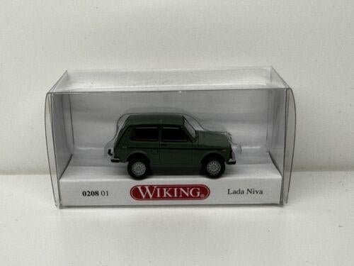 Ancien 4x4 LADA Niva Vert 1/87 HO WIKING Neuf + Boite, Hobby & Loisirs créatifs, Voitures miniatures | 1:87, Neuf, Voiture, Wiking