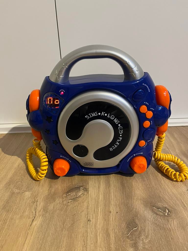 Draagbare CD-speler en microfoons, Audio, Tv en Foto, Ophalen of Verzenden, Zo goed als nieuw