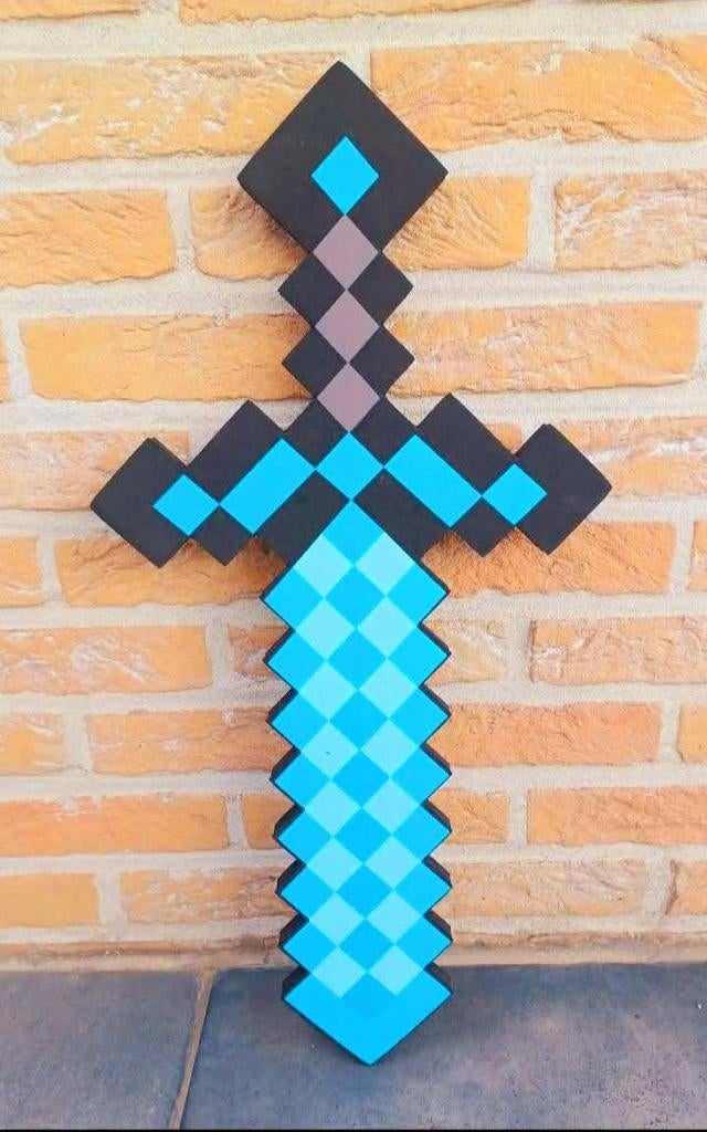 Minecraft diamanten zwaard speelgoed, Kinderen en Baby's, Ophalen, Gebruikt