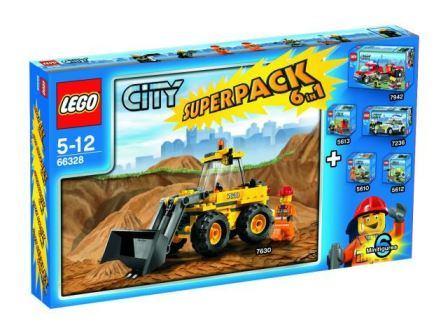 Lego 66328 Superpack 6 in 1 Zéér Zeldzaam Hard to Find NIEUW, Ophalen of Verzenden, Nieuw, Complete set, Lego
