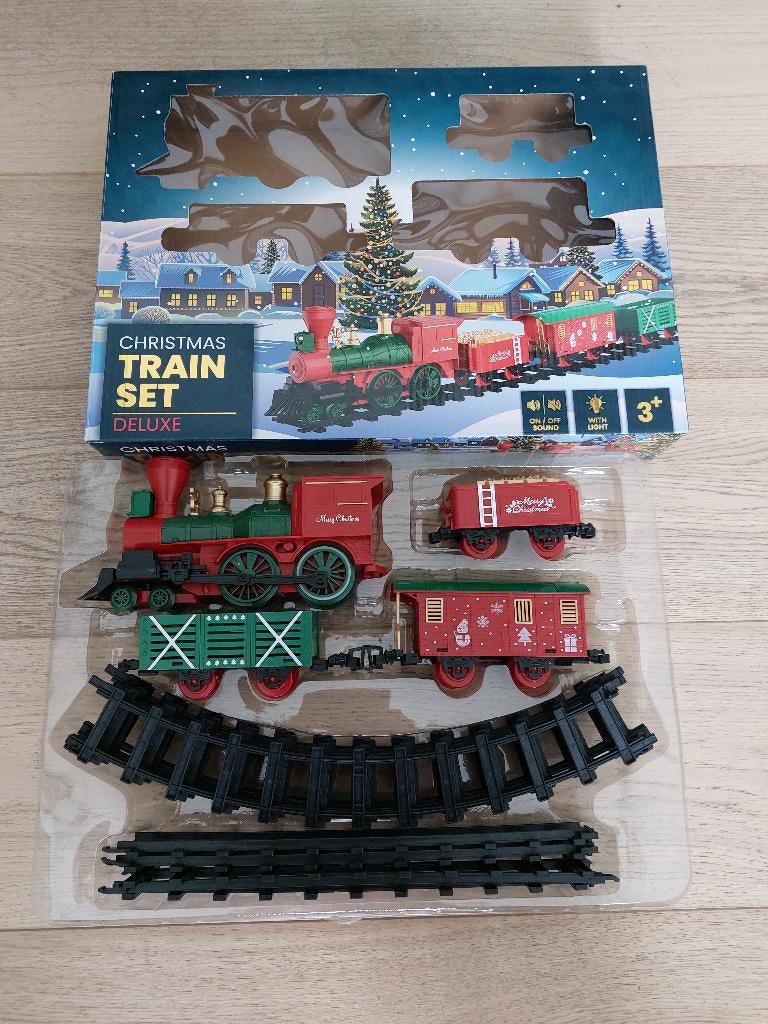 Set train de Noël, neuf, Enlèvement ou Envoi, Neuf, Set de Trains