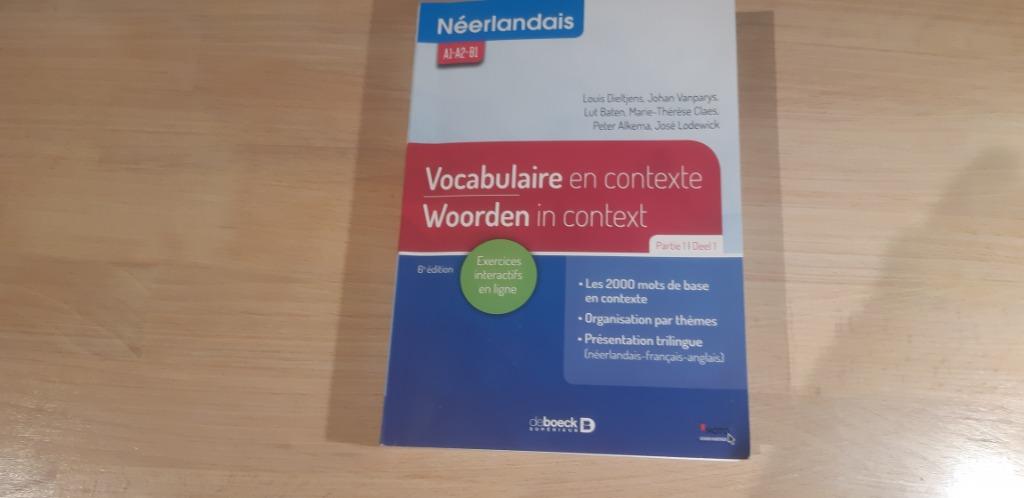 deboeck supérieur  Vocabulaire en contexte, Livres, Enlèvement, Utilisé