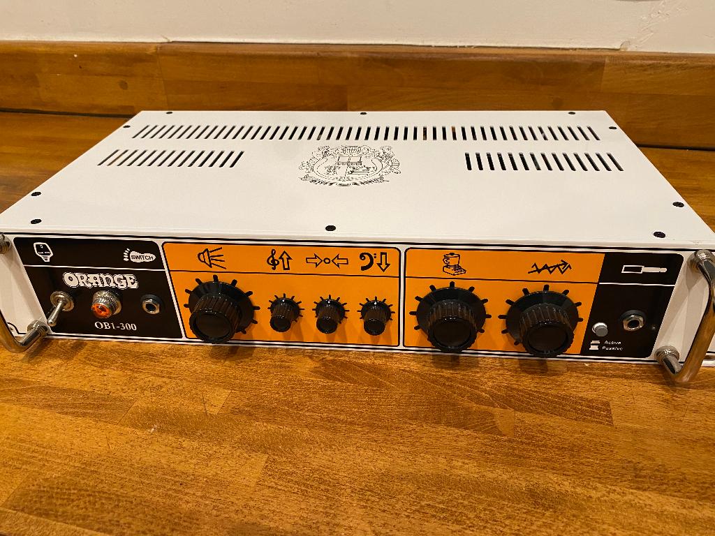 Orange OB1-300 bass amp 300w classe A/B, Musique & Instruments, Enlèvement, Comme neuf, Guitare basse, 100 watts ou plus