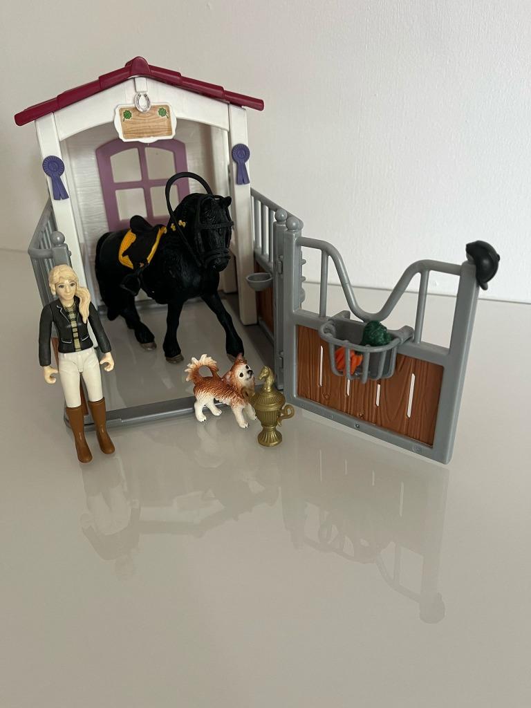 Schleich 42437 Paardenstal met Tori en Princess, Ophalen, Zo goed als nieuw