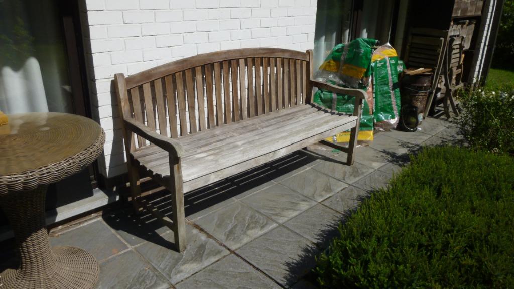 T E A K  Z I T B A N K, Tuin en Terras, Tuinbanken, Ophalen, Gebruikt, Teakhout