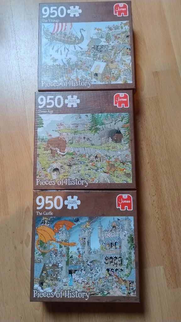 Puzzel Piece of history Jumbo, Ophalen, 500 t/m 1500 stukjes, Gebruikt, Legpuzzel