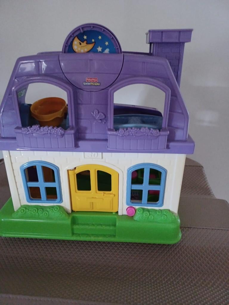 Huisje Fisher price met geluid, Kinderen en Baby's, Speelgoed | Fisher-Price, Ophalen, Gebruikt, Met geluid