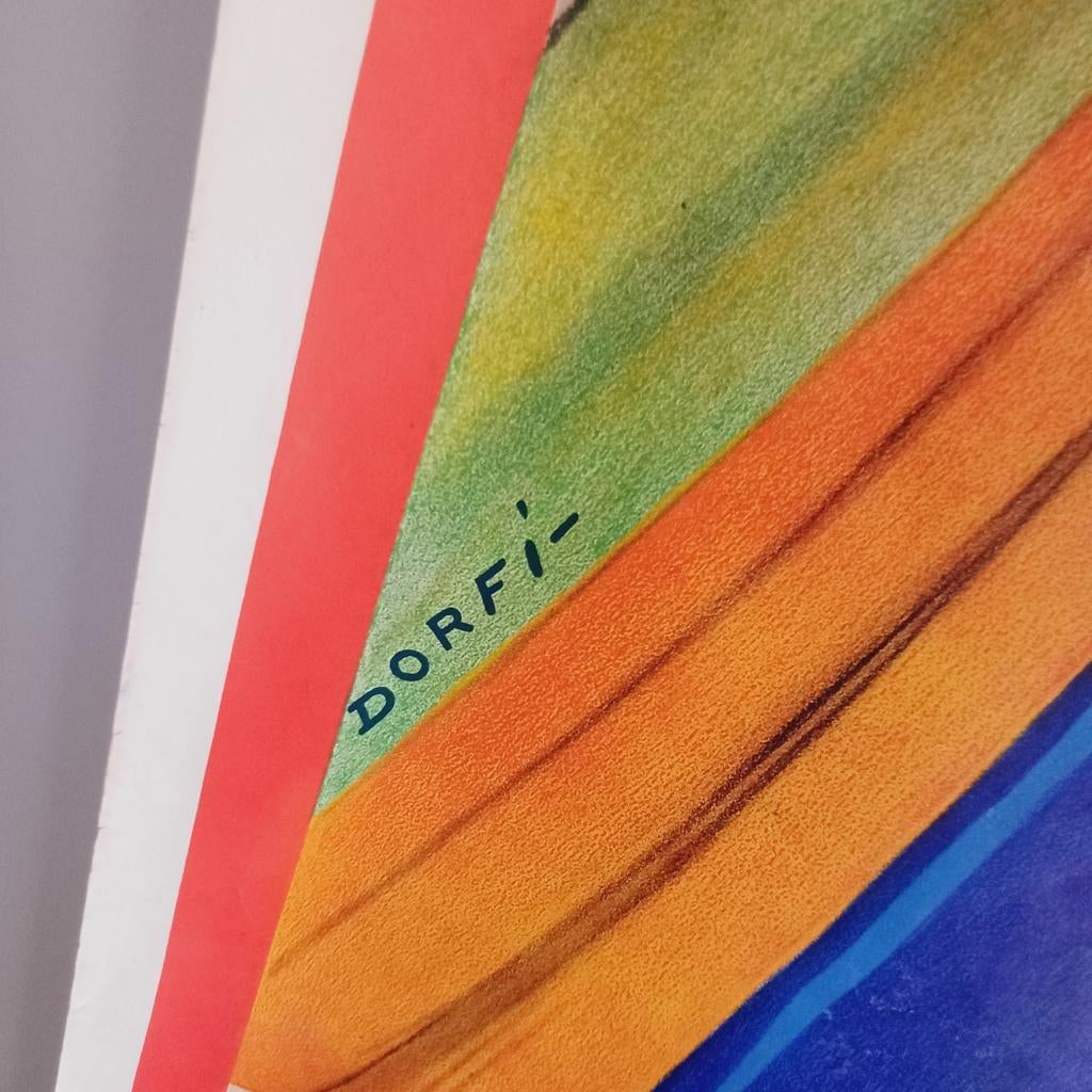 Ancienne affiche pour les teintures L'alsacienne - Dorfi, Enlèvement ou Envoi, Emballage
