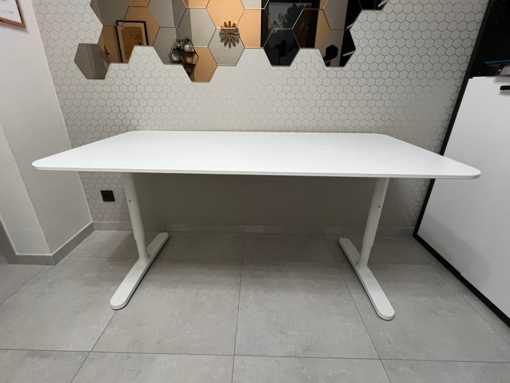 Bureau ikea hauteur réglable, Maison & Meubles, Enlèvement, Comme neuf