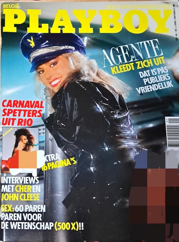 Playboy België februari 1989, Boeken, Ophalen of Verzenden