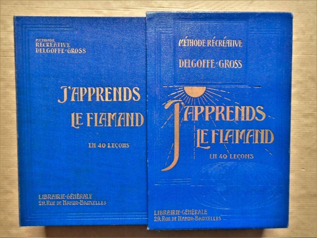 J'apprends le Flamand en 40 leçons - 1936/38 - 40 livraisons, Boeken, Tijdschriften en Kranten, Gelezen, Overige typen, Ophalen of Verzenden