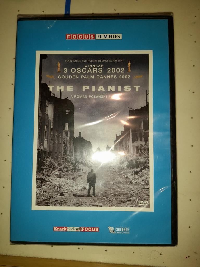 Dvd the Pianist, nieuw in verpakking, Cd's en Dvd's, Ophalen of Verzenden, Zo goed als nieuw