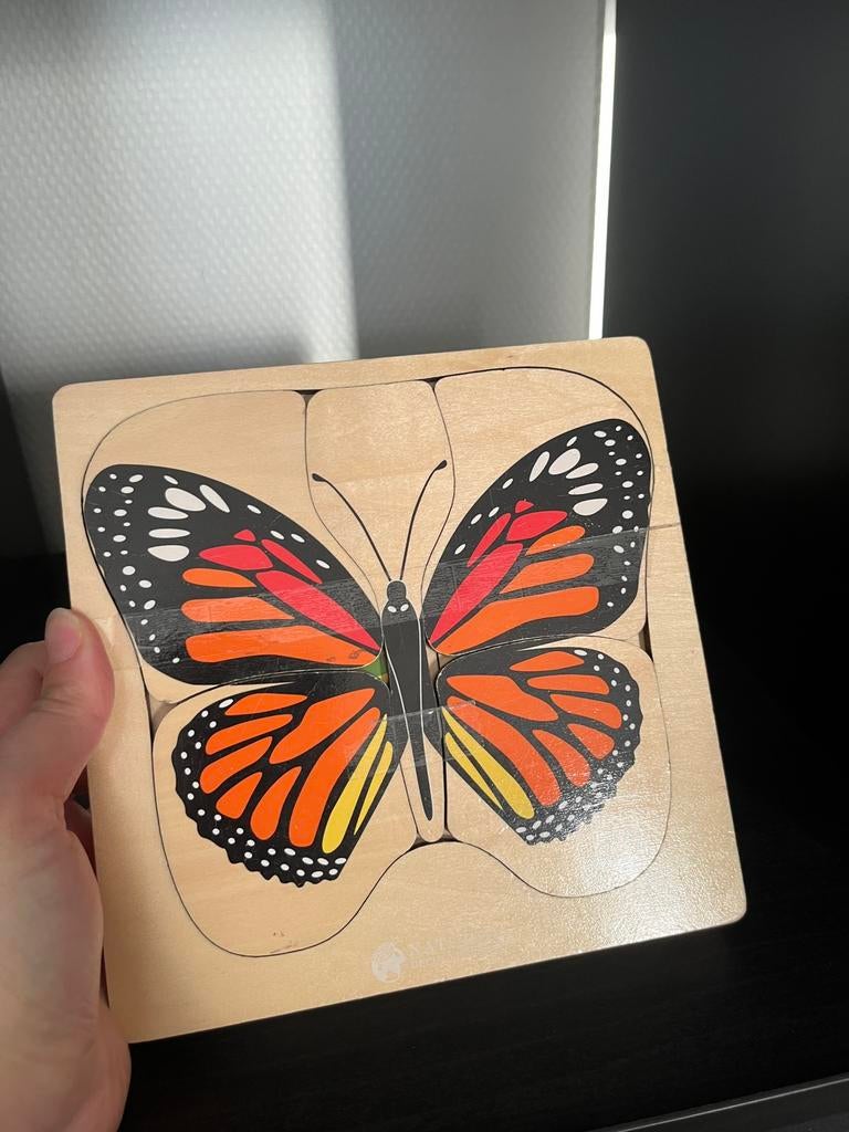 Puzzle papillon bois Nature et Decouverte, Enlèvement, Comme neuf