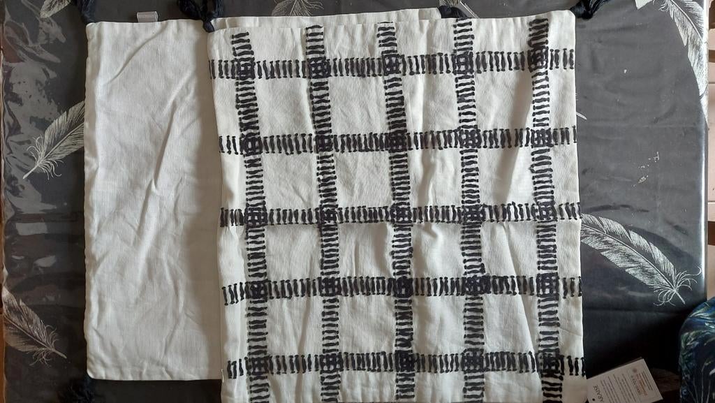 lot de 2 housses de coussins, Maison & Meubles, Enlèvement ou Envoi, Neuf