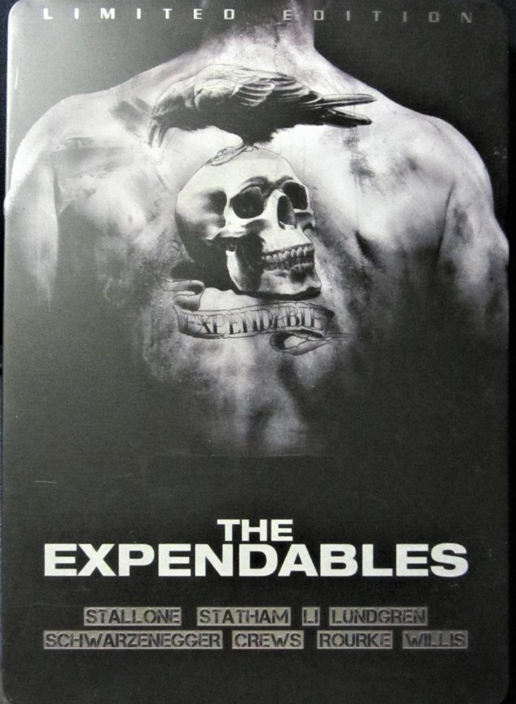 DVD ACTIE- THE EXPENDABLES (SYLVESTER STALLONE) METALEN DOOS, Tous les âges, Enlèvement ou Envoi, Comme neuf, Thriller d'action