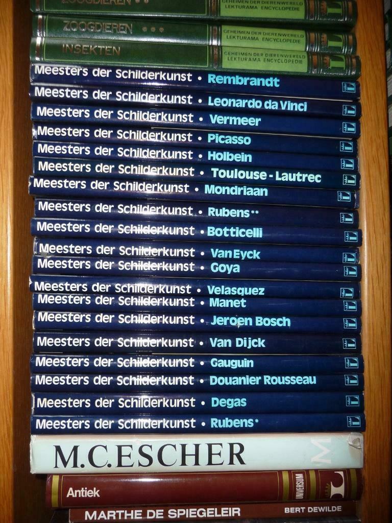 Meesters der schilderkunst 19 delig Lecturama, Ophalen, Zo goed als nieuw, Schilder- en Tekenkunst