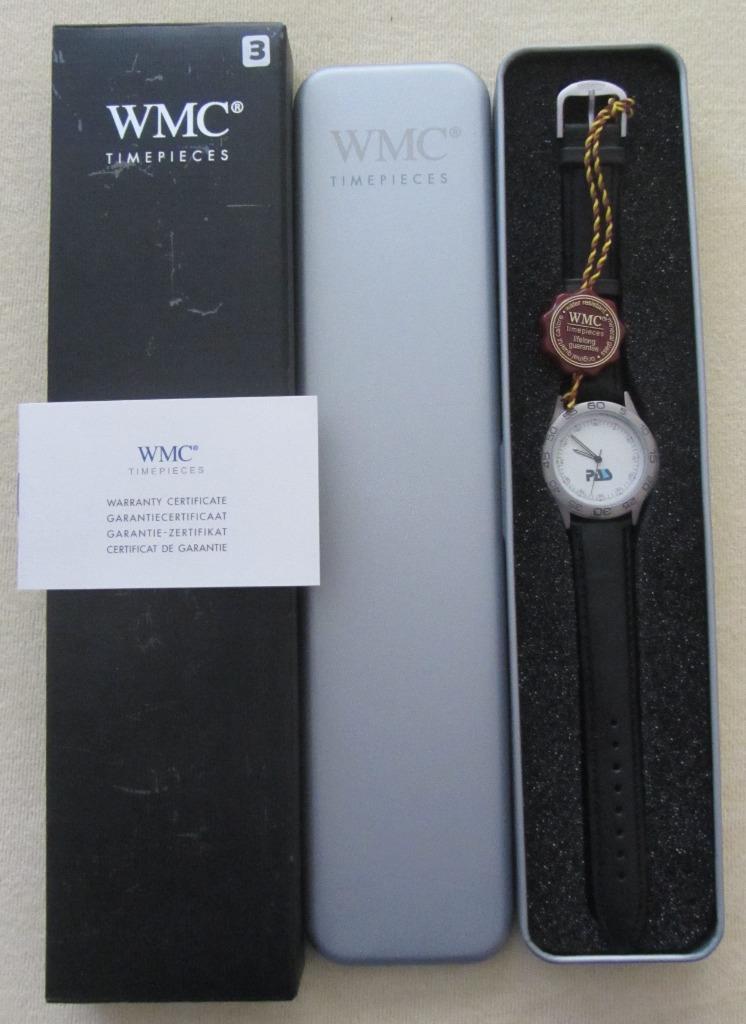 Montre WMC Timepieces - Neuve dans sa boîte, Bijoux, Sacs & Beauté, Autres marques, Enlèvement ou Envoi, Cuir, Autres matériaux