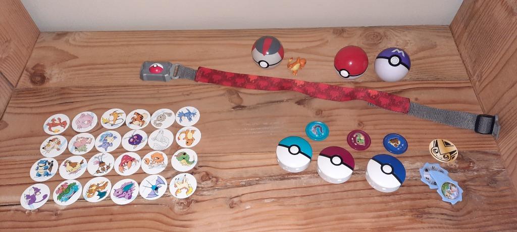 Pokémon Clip 'n go extra accessoires en memoryspel, Ophalen of Verzenden, Zo goed als nieuw, Jongen of Meisje