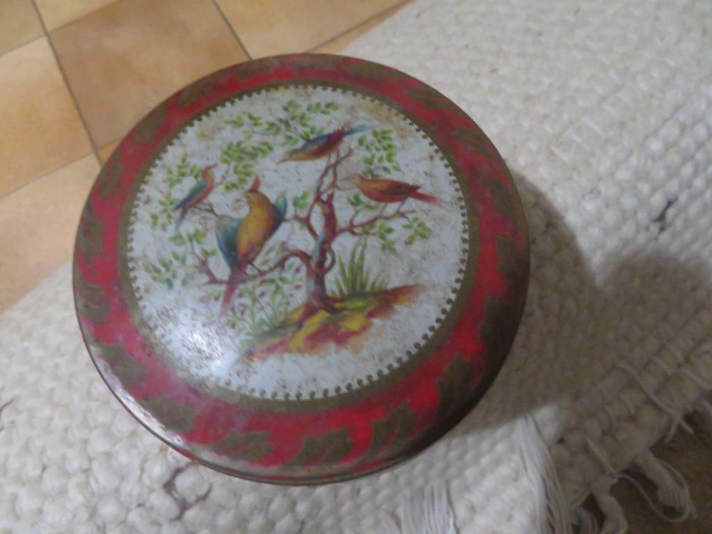 Vintage blikken doos, Ophalen, Gebruikt