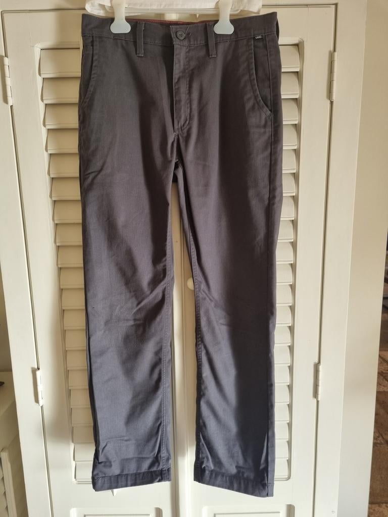 Grijze chino skate broek Vans maat 30, Maat 48/50 (M), Ophalen of Verzenden, Zo goed als nieuw, Vans