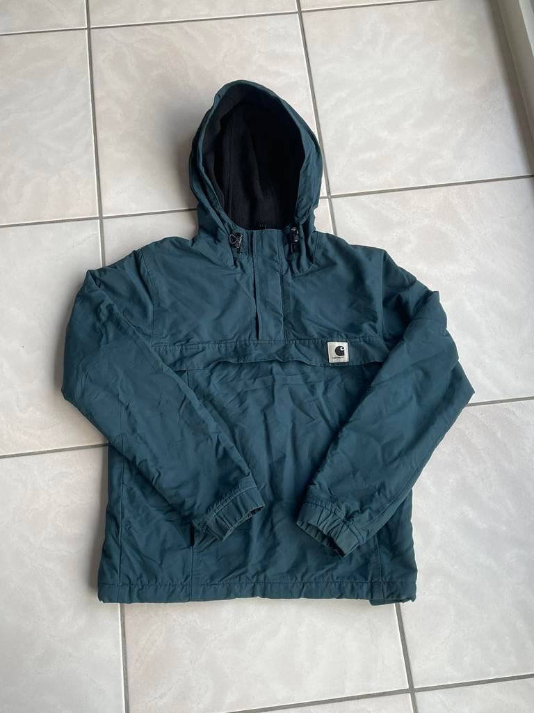 Veste Carhartt WIP bleue taille XS, Enlèvement ou Envoi, Comme neuf, Taille 46 (S) ou plus petite, Bleu