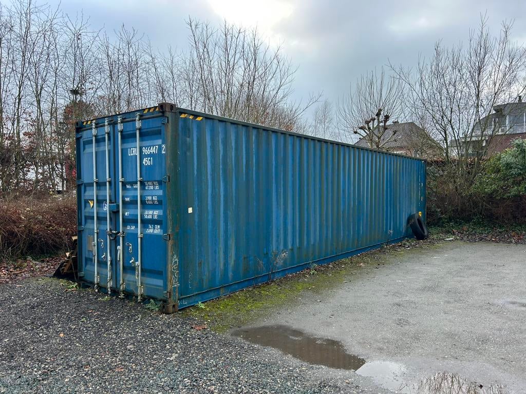 Zeecontainer 40ft, Ophalen