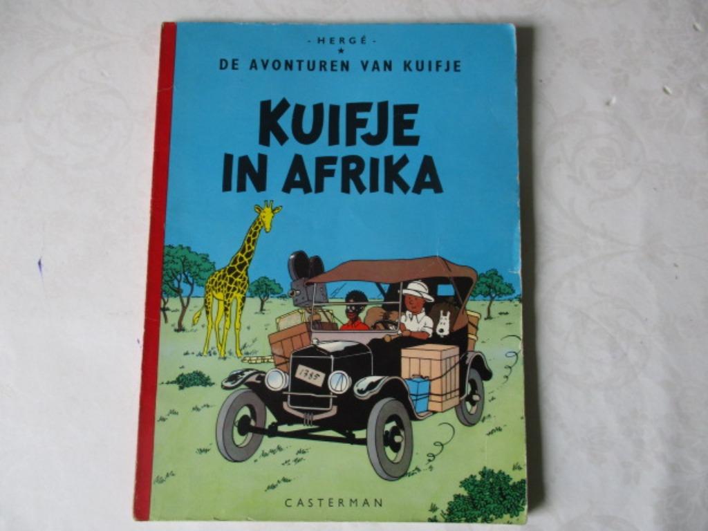 Afrika + geheimzinnige ster + vlucht 714, Boeken, Gelezen, Ophalen of Verzenden, Meerdere stripboeken, Herge