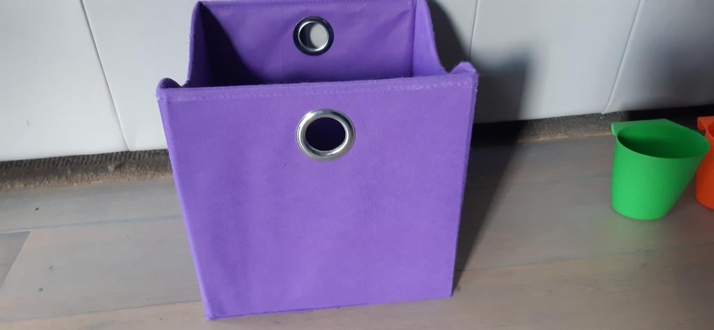 Kallax kast box textiel €3, Enlèvement ou Envoi, Comme neuf
